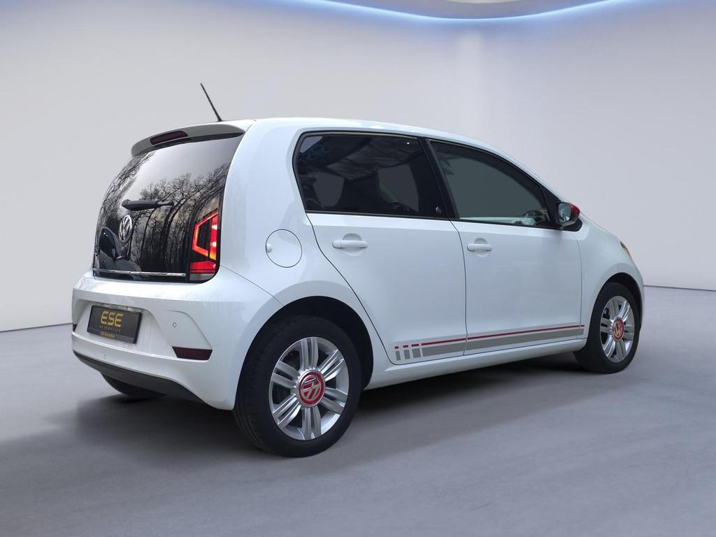 Volkswagen Up! 1.0 BMT up! beats | Stoelverwarming | Parkeer, Auto's, Voorwielaandrijving, Stof, 4 stoelen, Wit
