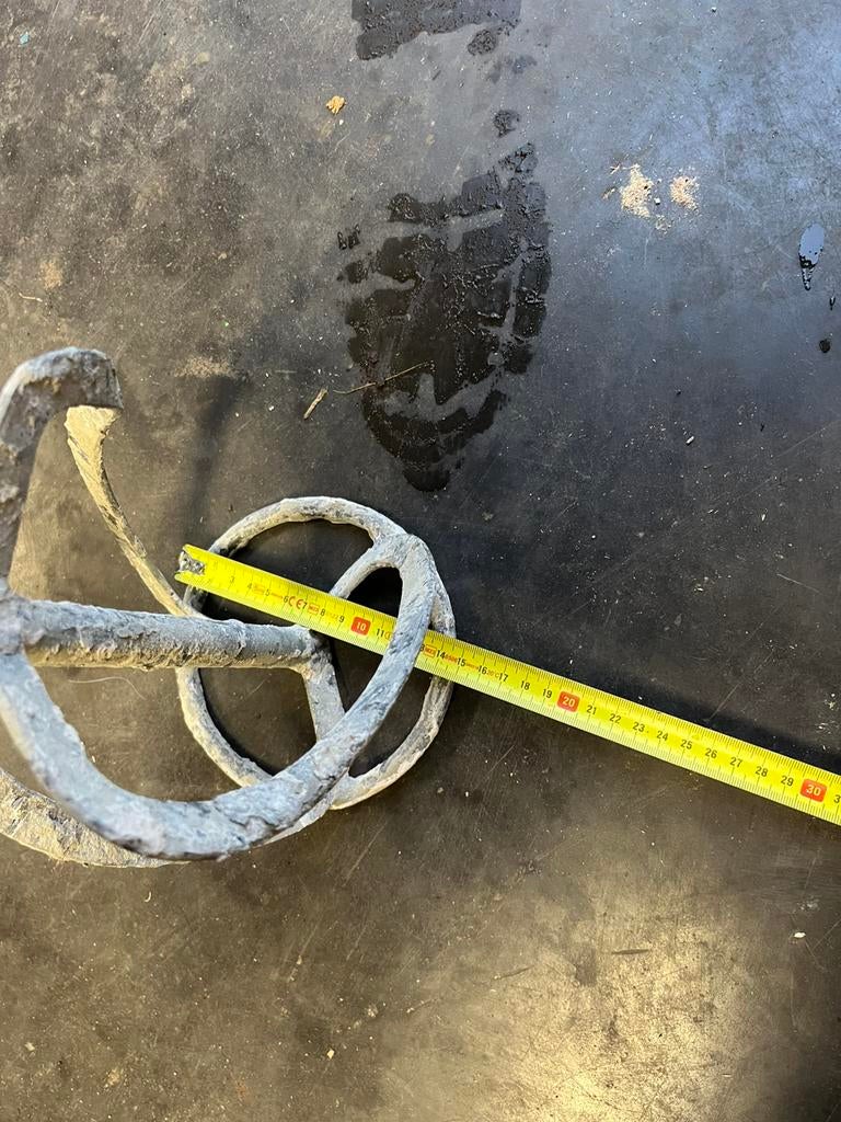 Mixer mortel menger, Ophalen, Gebruikt