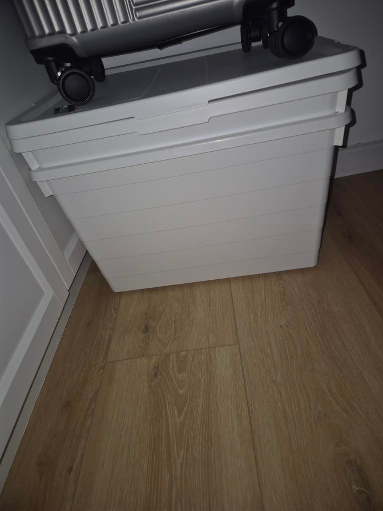 IKEA Opbergbox Wit - Zo goed als nieuw, 40 tot 60 cm, 50 tot 75 cm, Bak of Kist, Ophalen of Verzenden