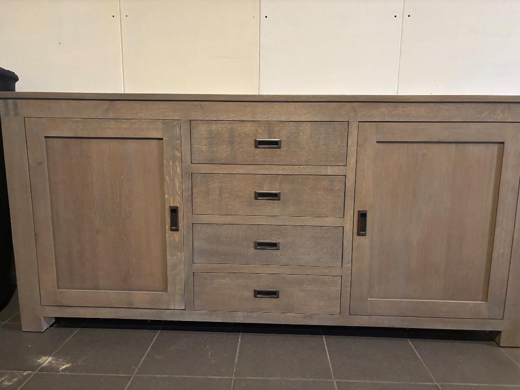 Houten kast garage, Ophalen, Gebruikt, Hout