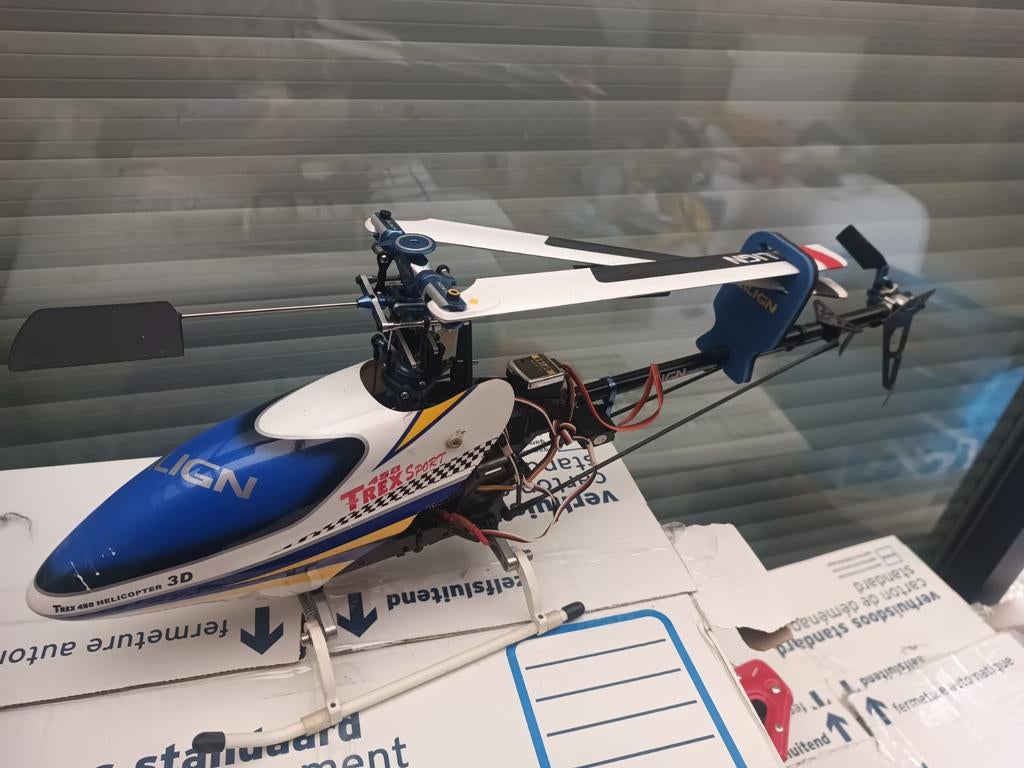 Align T-Rex 450 Sport 3D RC Helikopter, Elektro, Gebruikt, RTF (Ready to Fly), Helikopter