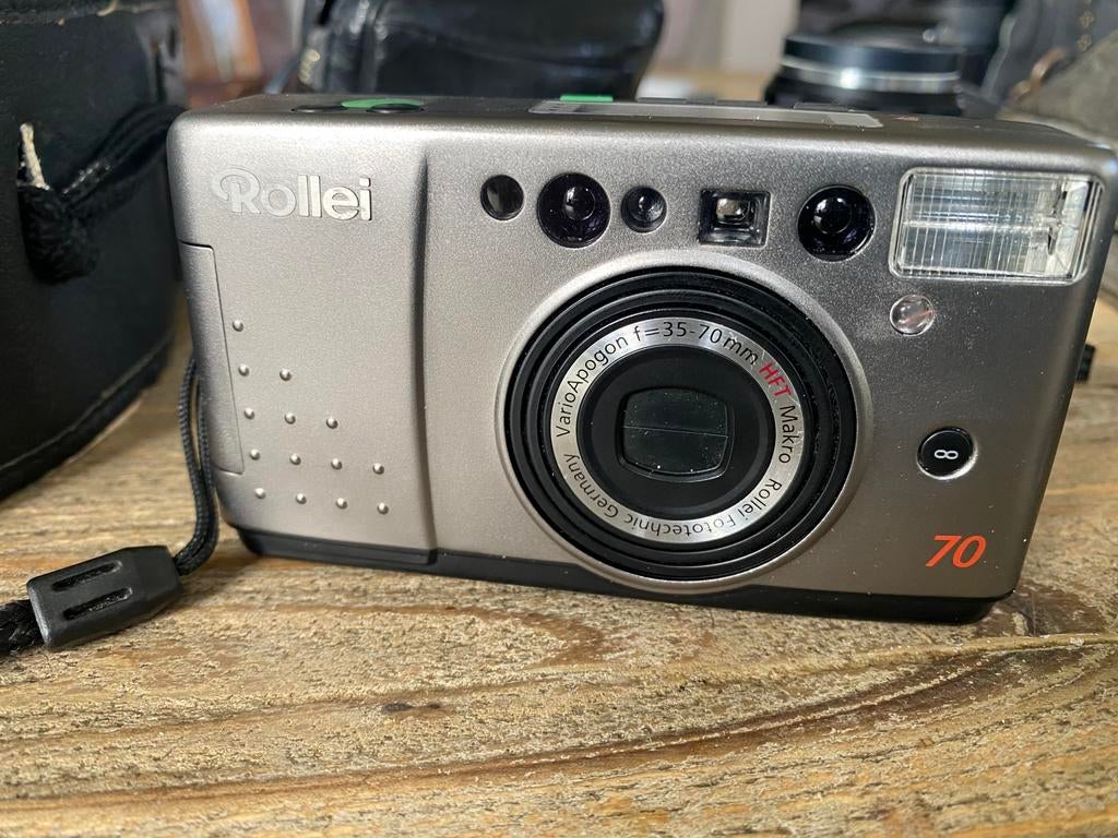 Rollei Prego 70 topklasse analooge camera, Ophalen of Verzenden, Zo goed als nieuw, Compact, Overige Merken