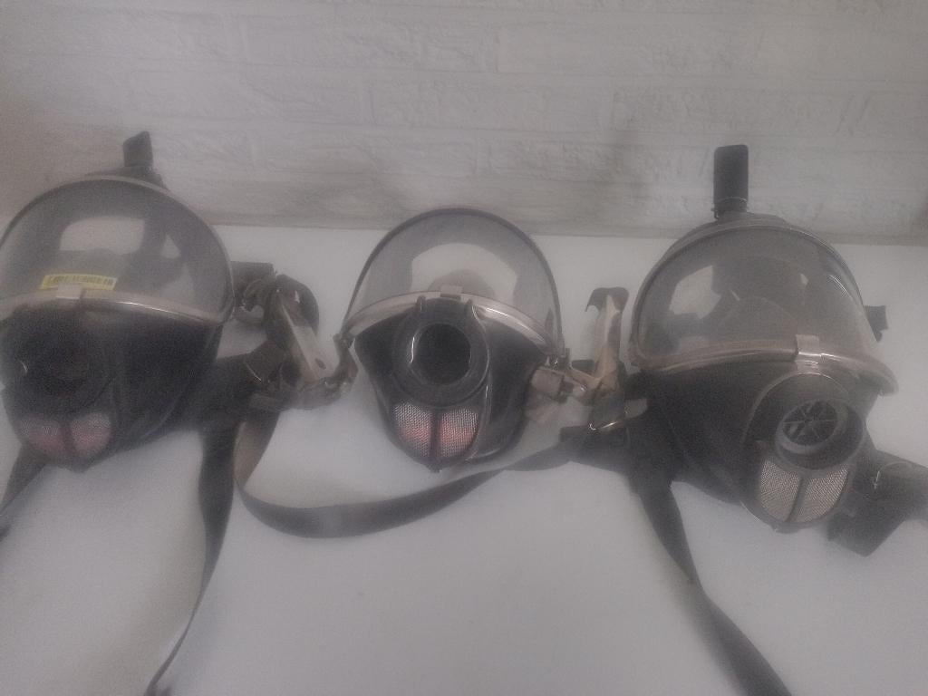 adembescherming/ persluchtmaskers, Ophalen of Verzenden, Gebruikt