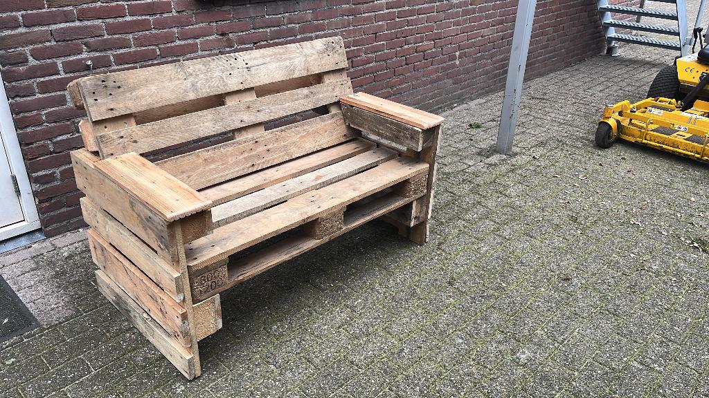 Pallet bank, Ophalen, Nieuw, Hout