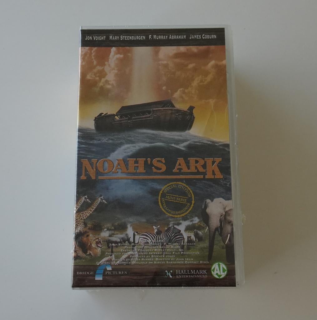 Noah's Ark - Dubbel Box VHS Mini Serie uit 1999 - NIEUW, Alle leeftijden, Ophalen, Nieuw in verpakking