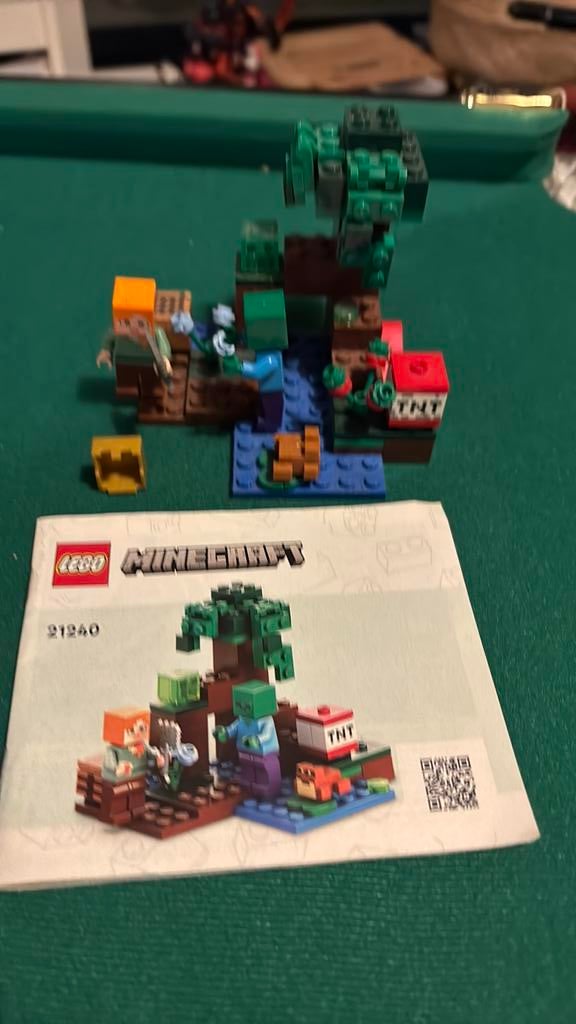 LEGO minecraft, Ophalen of Verzenden, Zo goed als nieuw