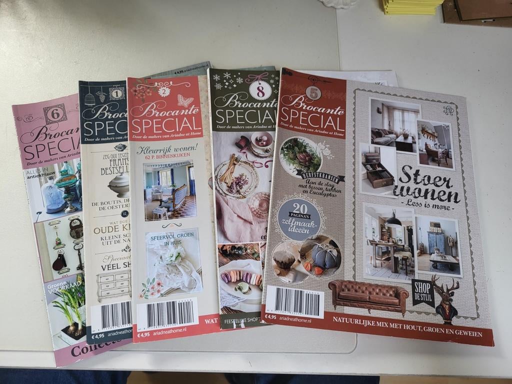 5 Ariadne at home Brocante bladen, Ophalen of Verzenden, Zo goed als nieuw