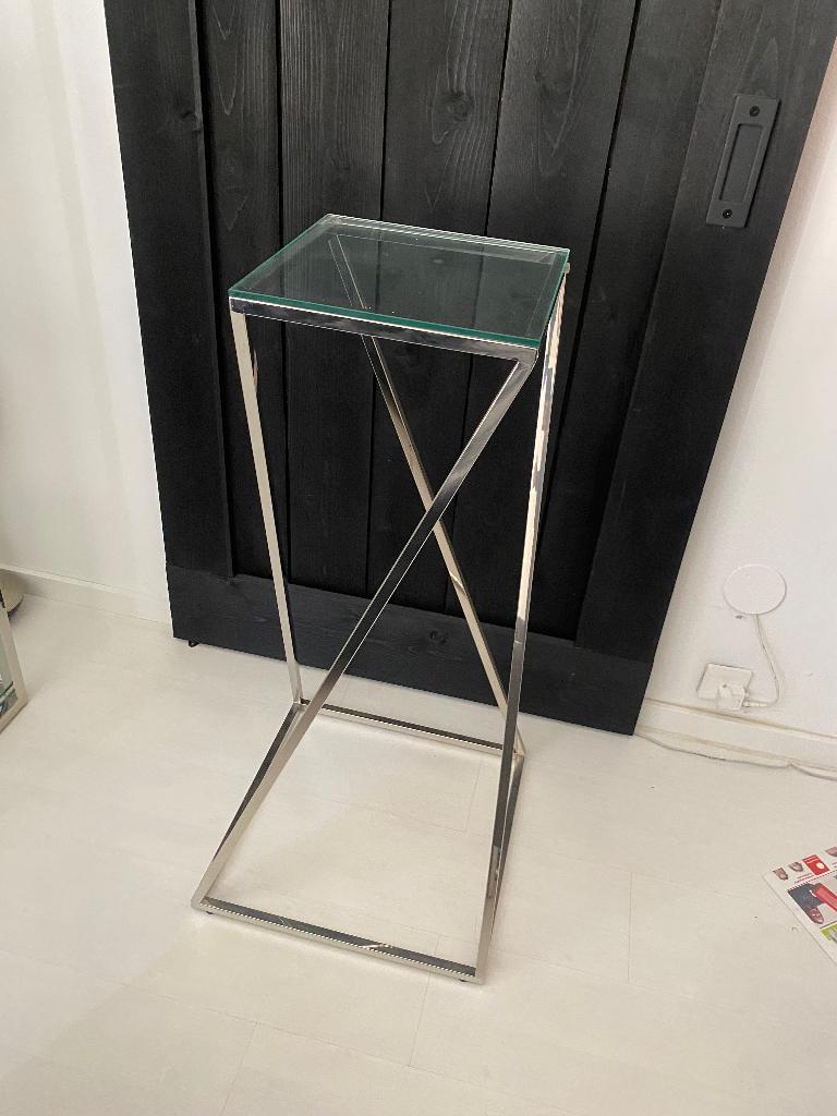 Bijzettafel, Huis en Inrichting, Tafels | Statafels, Ophalen, Gebruikt