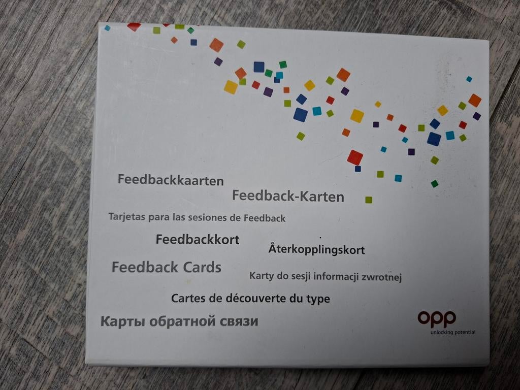 Feedback Cards - MBTI, Boeken, Ophalen of Verzenden, Nieuw