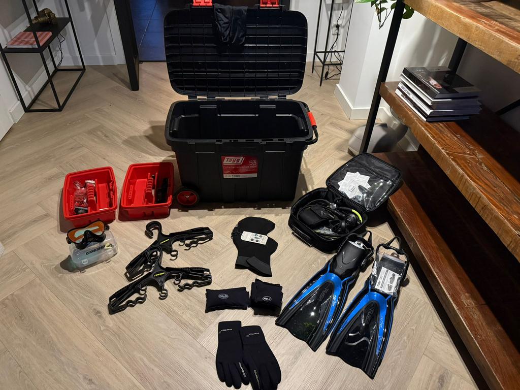 Complete duikset!, Ophalen, Zo goed als nieuw, Overige typen