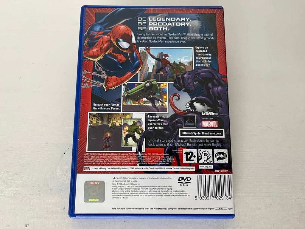 Ultimate Spider-Man PlayStation 2, Avontuur en Actie, Gebruikt, T, Ophalen of Verzenden