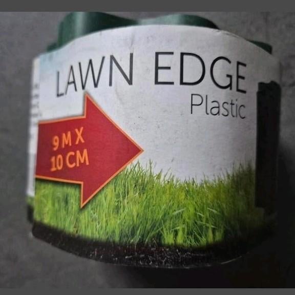 Lawn Edge Plastic 8m x 10cm, Tuin en Terras, Ophalen of Verzenden, Minder dan 10 m²