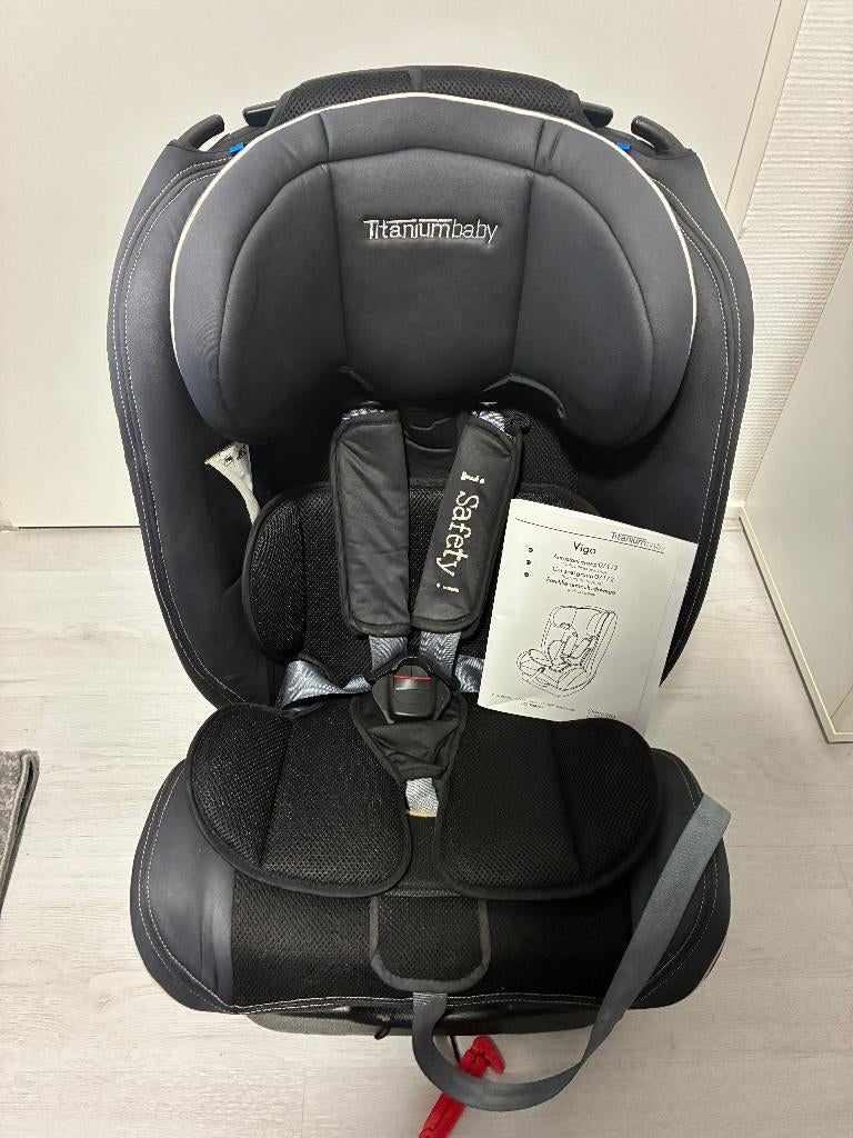 Titanium baby iSafety! Vigo autostoel groep 0/1/2, Verstelbare rugleuning, Ophalen, Overige merken, 15 t/m 25 kg