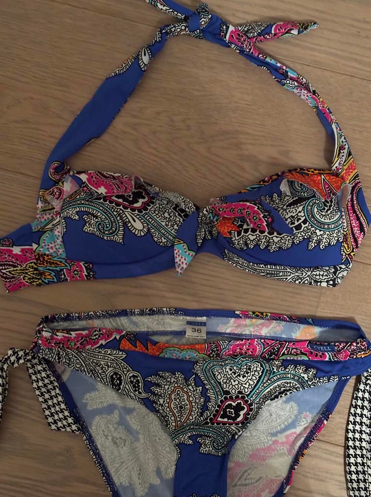 Super mooie Cyell Bikini - maat 36, Verzenden, Zo goed als nieuw, Blauw, Bikini