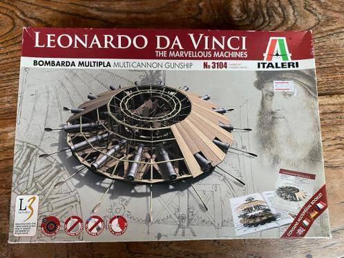 Italeri, Leonardo da Vinci Bombarda Multipla, zgan, Hobby en Vrije tijd, Ophalen of Verzenden, Zo goed als nieuw, 1:50 tot 1:144