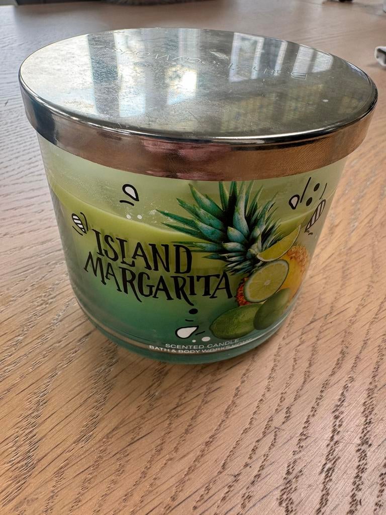 Bath & Body Works Island Margarita Kaars, Huis en Inrichting, Woonaccessoires | Kandelaars en Kaarsen, Overige materialen, Ophalen of Verzenden