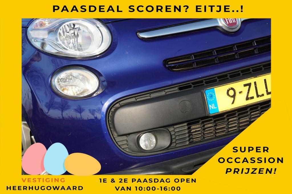 Fiat 500 L 1.4-T-Jet Beats Edition - Blu Tornado - Panorama/, Voorwielaandrijving, Stof, Gebruikt, 4 cilinders