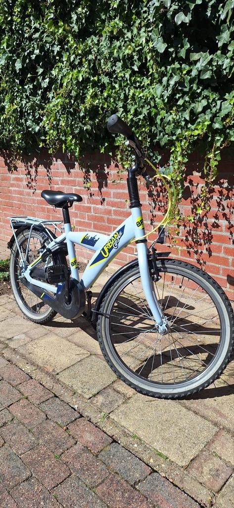 Kinderfiets 20 inch, grijs, Fietsen en Brommers, Fietsen | Kinderfietsjes, Zo goed als nieuw, 16 tot 20 inch, Ophalen