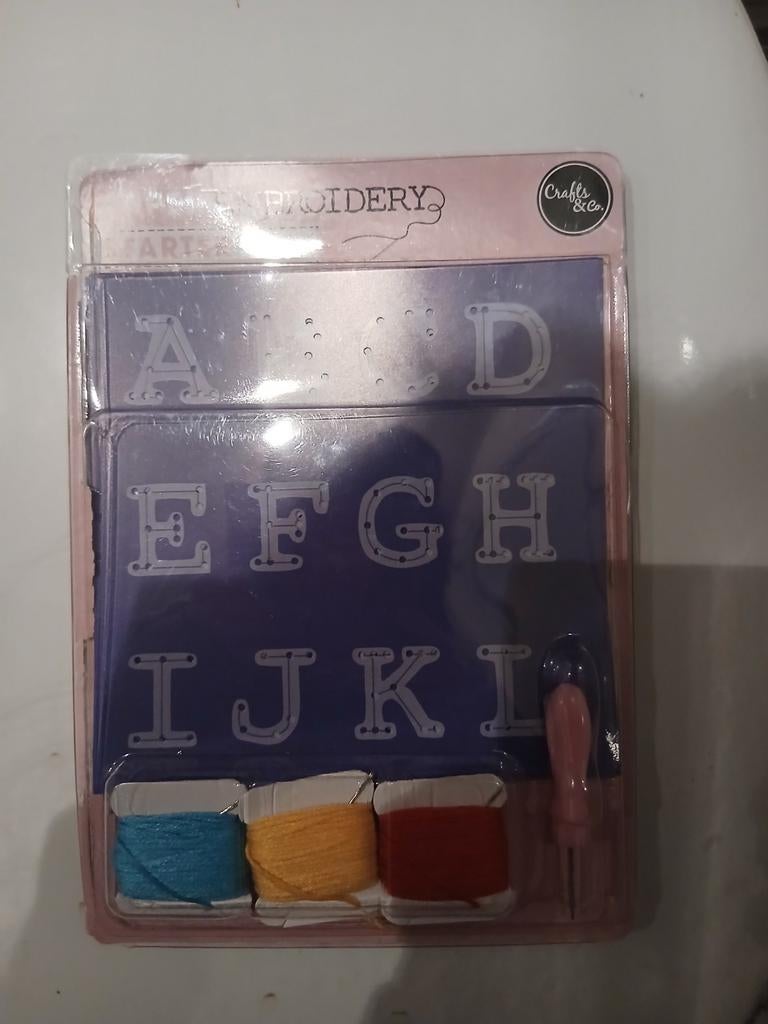 Borduur Letters Crafts & Co. Nieuw, Ophalen of Verzenden, Nieuw, Handborduren, Overige typen