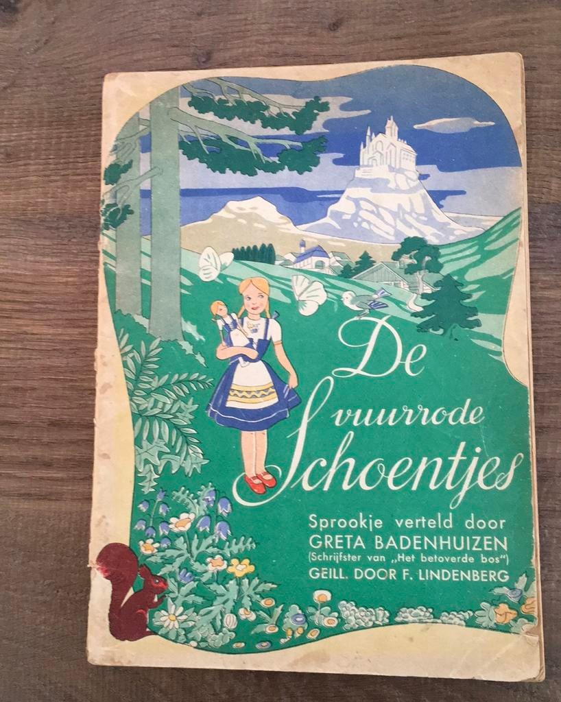 De vuurrode schoentjes, door Greta Badenhuizen verteld, Ophalen of Verzenden, Gelezen, Sprookjes
