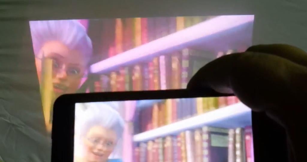 LED beamer projector ECsee HDP200, Gebruikt, HD (720), ECsee, Ophalen of Verzenden