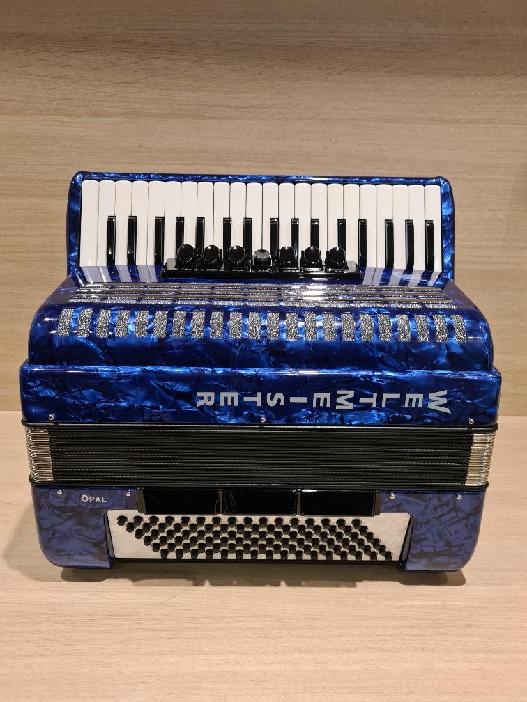 Weltmeister Opal 37/96 Musette slechts 8,1 kg, Muziek en Instrumenten, Accordeons, Niet ingevuld, Niet ingevuld, 96-bas, Niet ingevuld