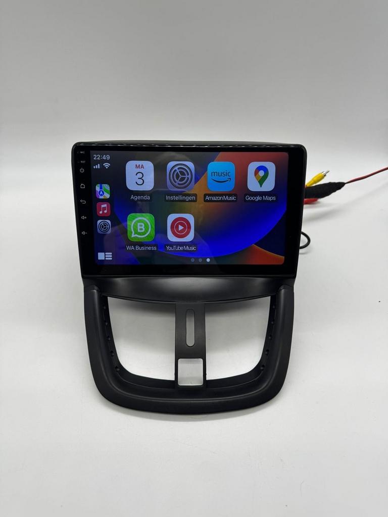 Peugeot 207 9 Inch Android Multimedia Autoradio CarPlay, Ophalen of Verzenden, Zo goed als nieuw