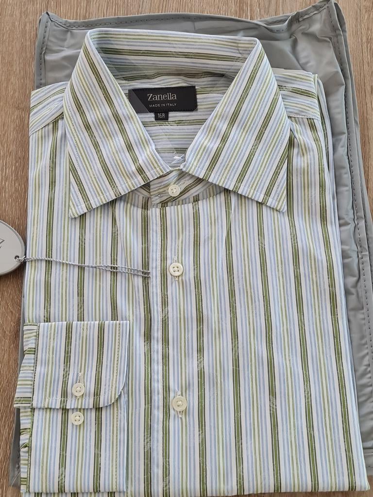 Zanella overhemd maat 16R - Nieuw met label, Kleding | Heren, Overhemden, Verzenden, Nieuw, Overige halswijdtes, Zanella