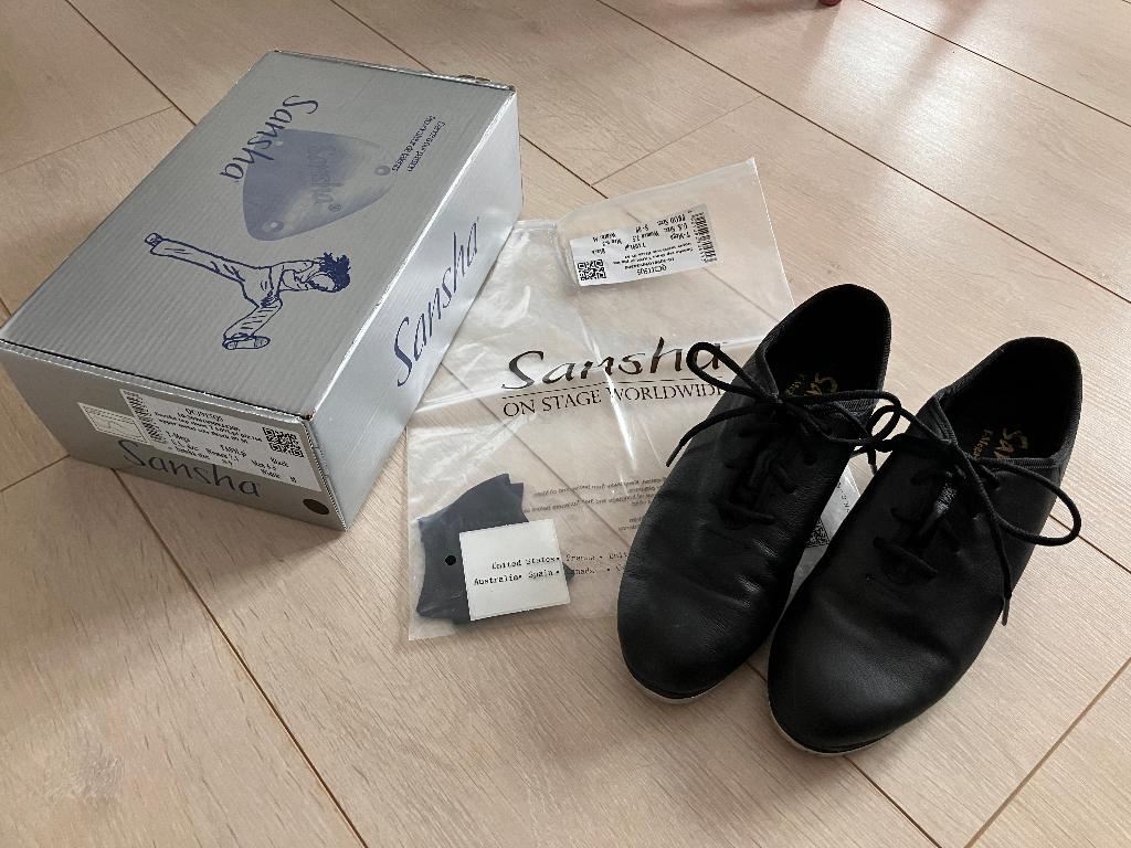 Tapdans schoenen Sansha tap leather T-MEGA TA09Lpi maat 40, Ophalen of Verzenden, Zo goed als nieuw, Schoenen