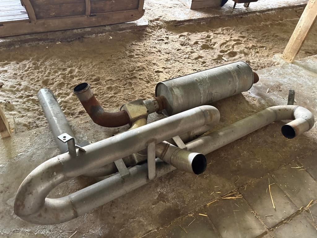 Open uitlaat met demper vrachtwagen, Auto-onderdelen, Ophalen of Verzenden, Scania