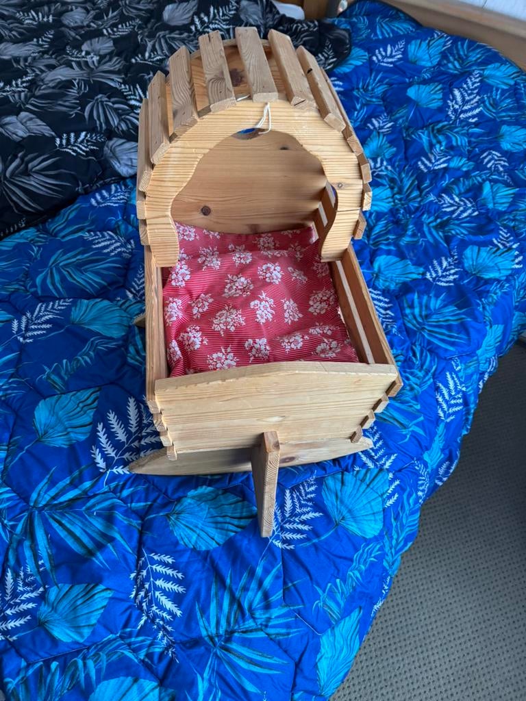 Popen wiegje, Ophalen, Zo goed als nieuw, Babypop