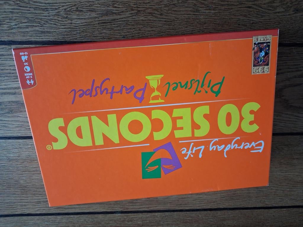 30 seconds spel bordspel oranje doos, Ophalen of Verzenden, 35mm film