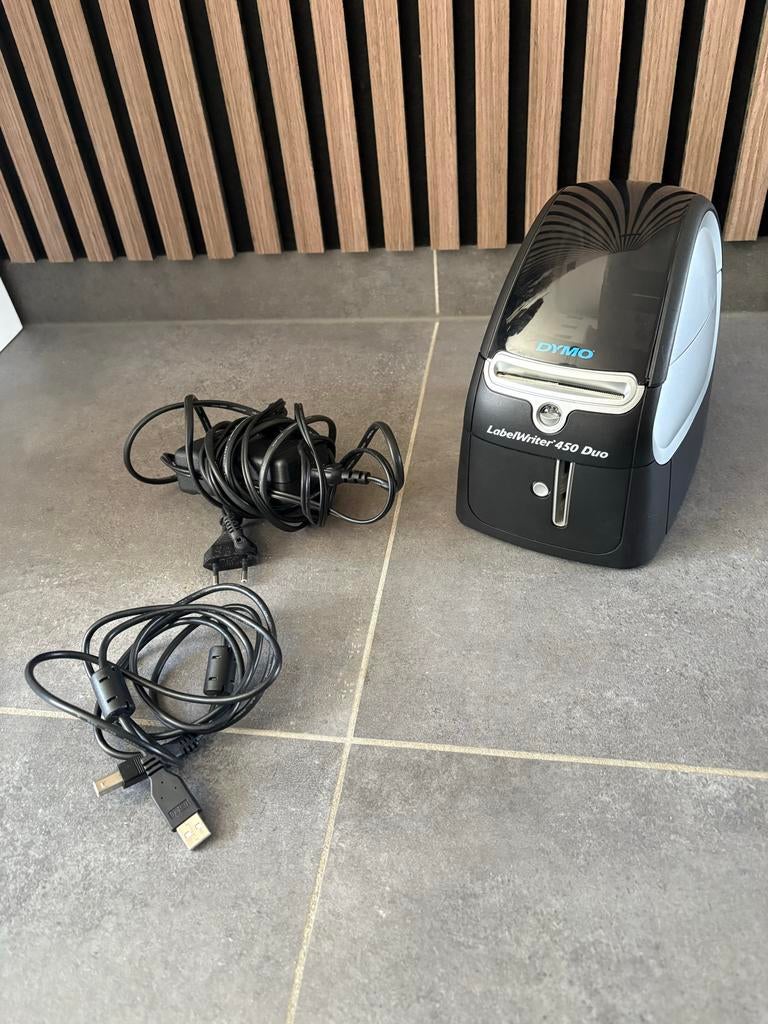 Dymo LabelWriter 450 Duo labelprinter, Computers en Software, Labelprinters, Ophalen of Verzenden, Gebruikt, Etiket