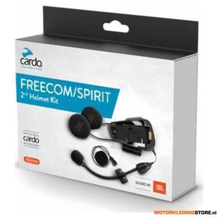 Cardo Audio kit Freecom X/Spirit 2e helm JBL kit, Zwart, Motoren, Ophalen of Verzenden, Nieuw met kaartje