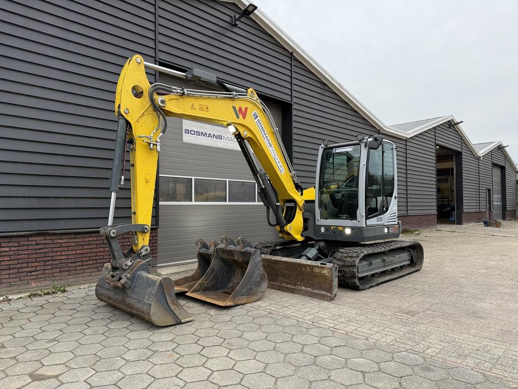 Wacker Neuson EZ80 graafmachine €955 LEASE BJ 2022, Graafmachine