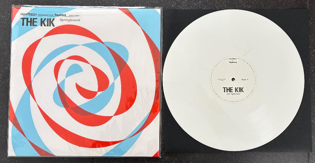 Lp THE KIK - springlevend - limited wit vinyl, Ophalen of Verzenden, 2000 tot heden, Zo goed als nieuw, 12 inch