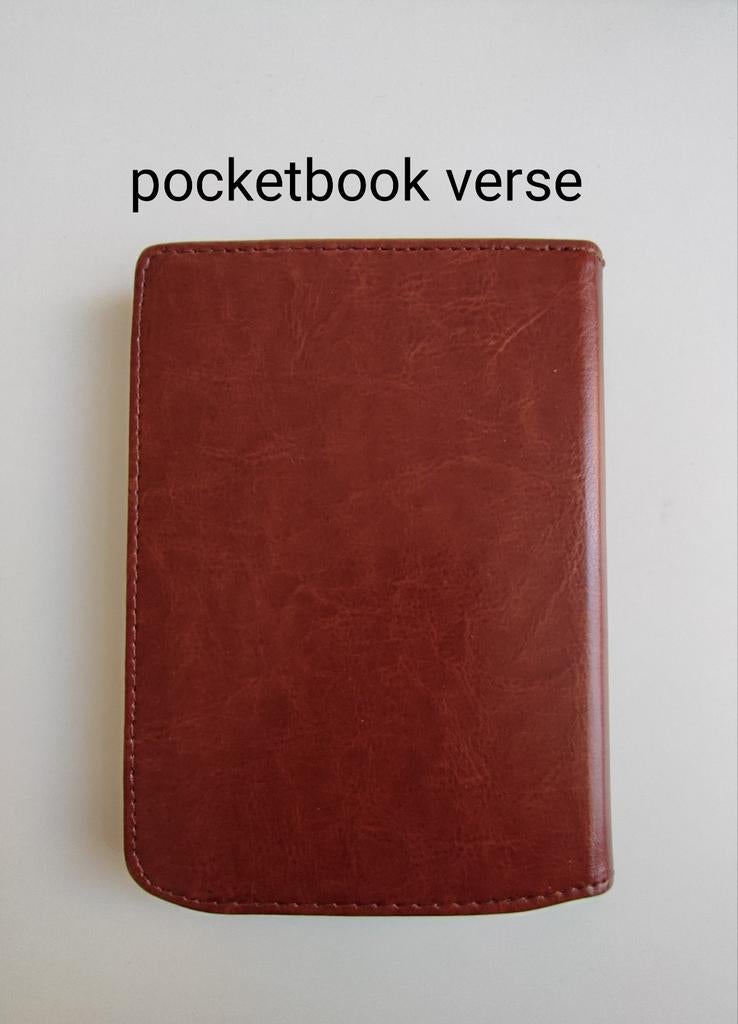 Pocketbook Verse Cognac Bruin Hoesje / Sleepcover, Computers en Software, E-readers, Ophalen of Verzenden, Nieuw, 6 inch of minder