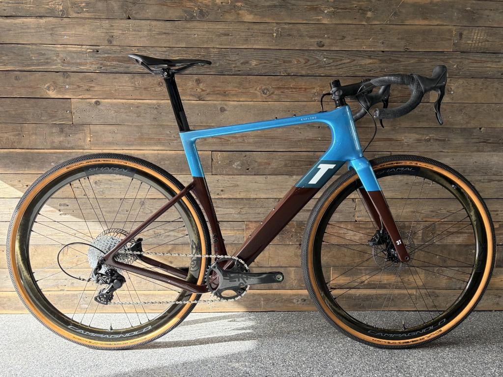 3T Exploro Racemax Campagnolo 28 inch 56 cm frame 1 x 13, 28 inch, Carbon, 10 tot 15 versnellingen, Heren