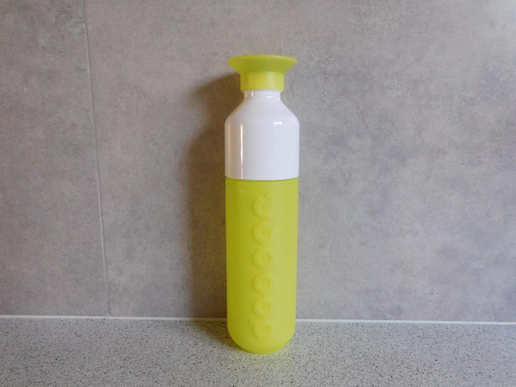 Bidon Drinkfles 490 ml. Geel Dopper, Ophalen of Verzenden, Zo goed als nieuw