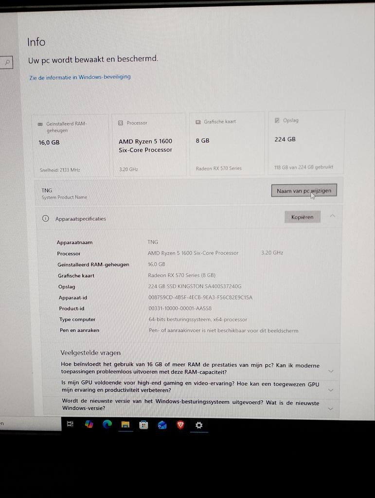 Complete game pc, Computers en Software, Zo goed als nieuw, Grijs, 16 GB, Ophalen