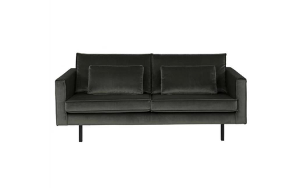 Amsterdam Velvet bank 2,5-zits groen Sissy-boy, Ophalen, Zo goed als nieuw