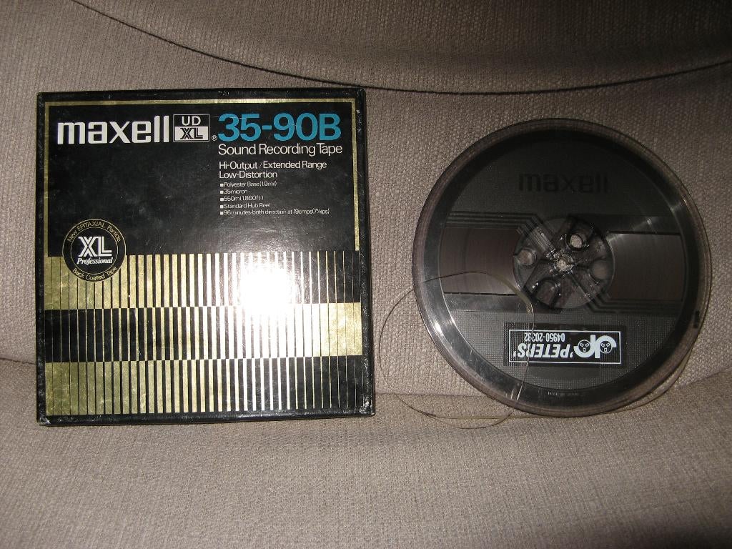 maxell bandrecorder band ud xl 35-90b, Ophalen of Verzenden, Bandrecorder