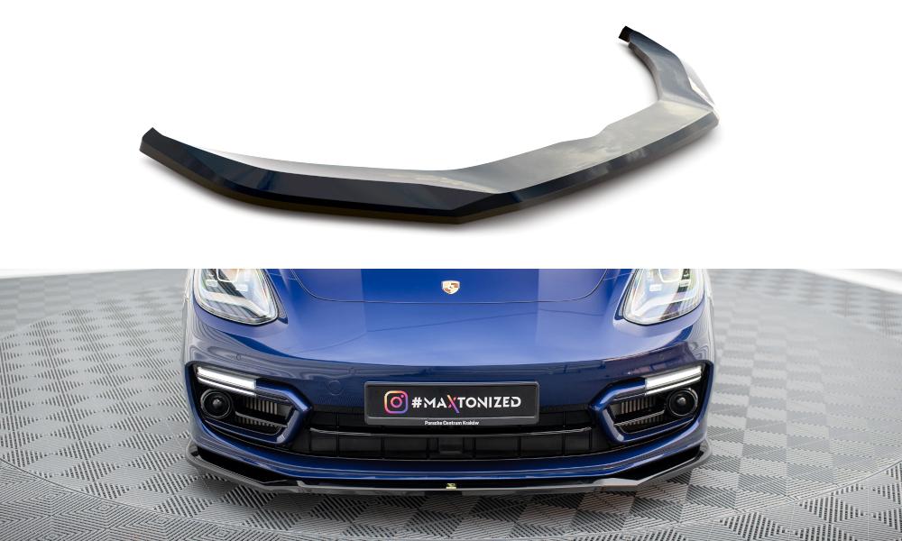Voorlip sideskirt spoiler diffuser Panamera E-Hybrid 971 20+, Auto diversen, Ophalen of Verzenden