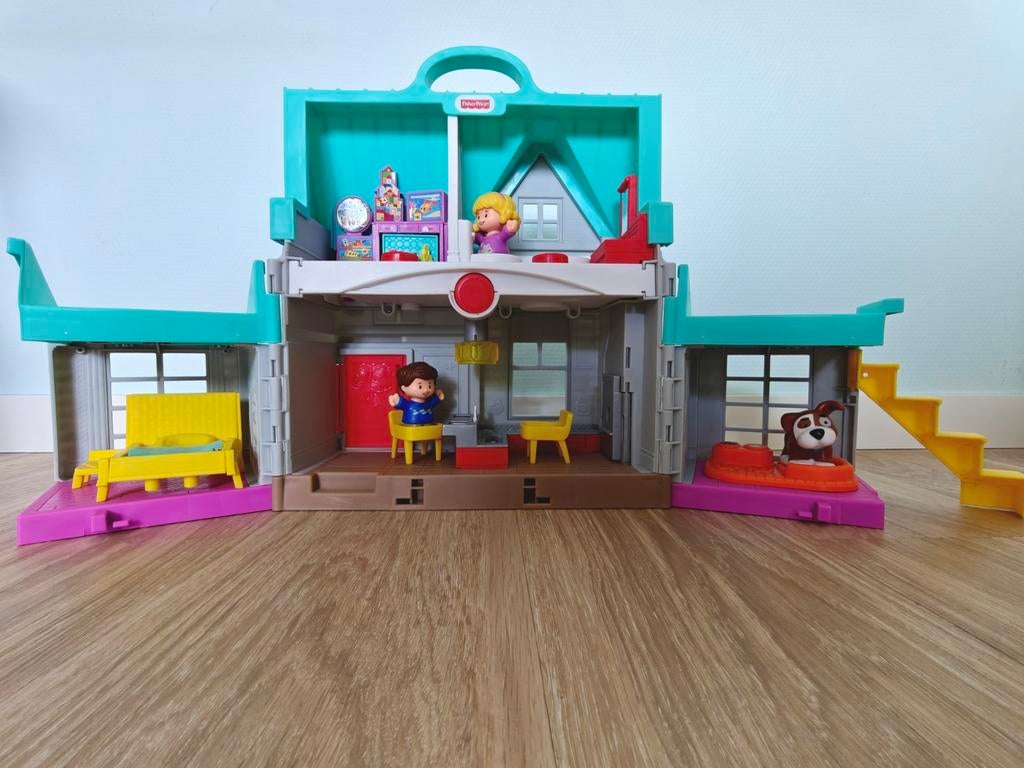 Fisher Price Handige Helpers Huis - Little People s, Ophalen of Verzenden, Nieuw, Speelset, Met geluid