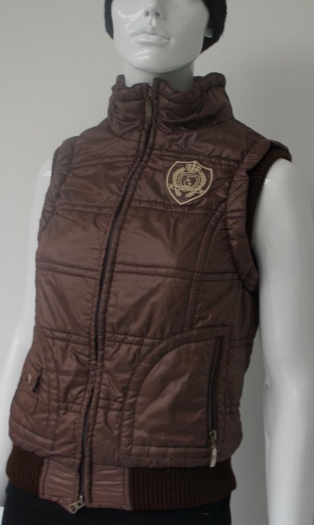 Bodywarmer  Esperado, Kleding | Dames, Bodywarmers, Zo goed als nieuw, Maat 36 (S), Bruin, Verzenden