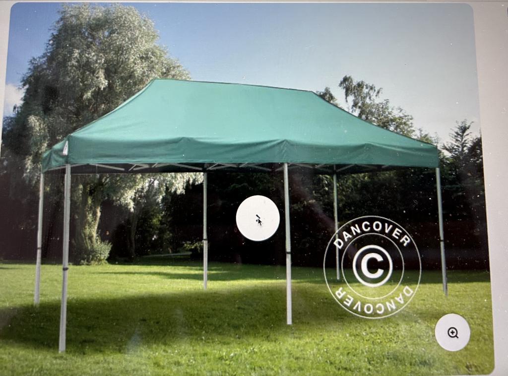 Dancover Vouwtent, 3 meter x 6 meter, Tuin en Terras, Partytenten, Zo goed als nieuw, Partytent, 2 meter of meer, 5 tot 8 meter