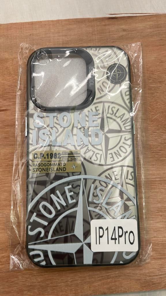Iphone 14 pro- stone island hoesje, Ophalen of Verzenden, Nieuw, IPhone 14, Hoesje of Tasje