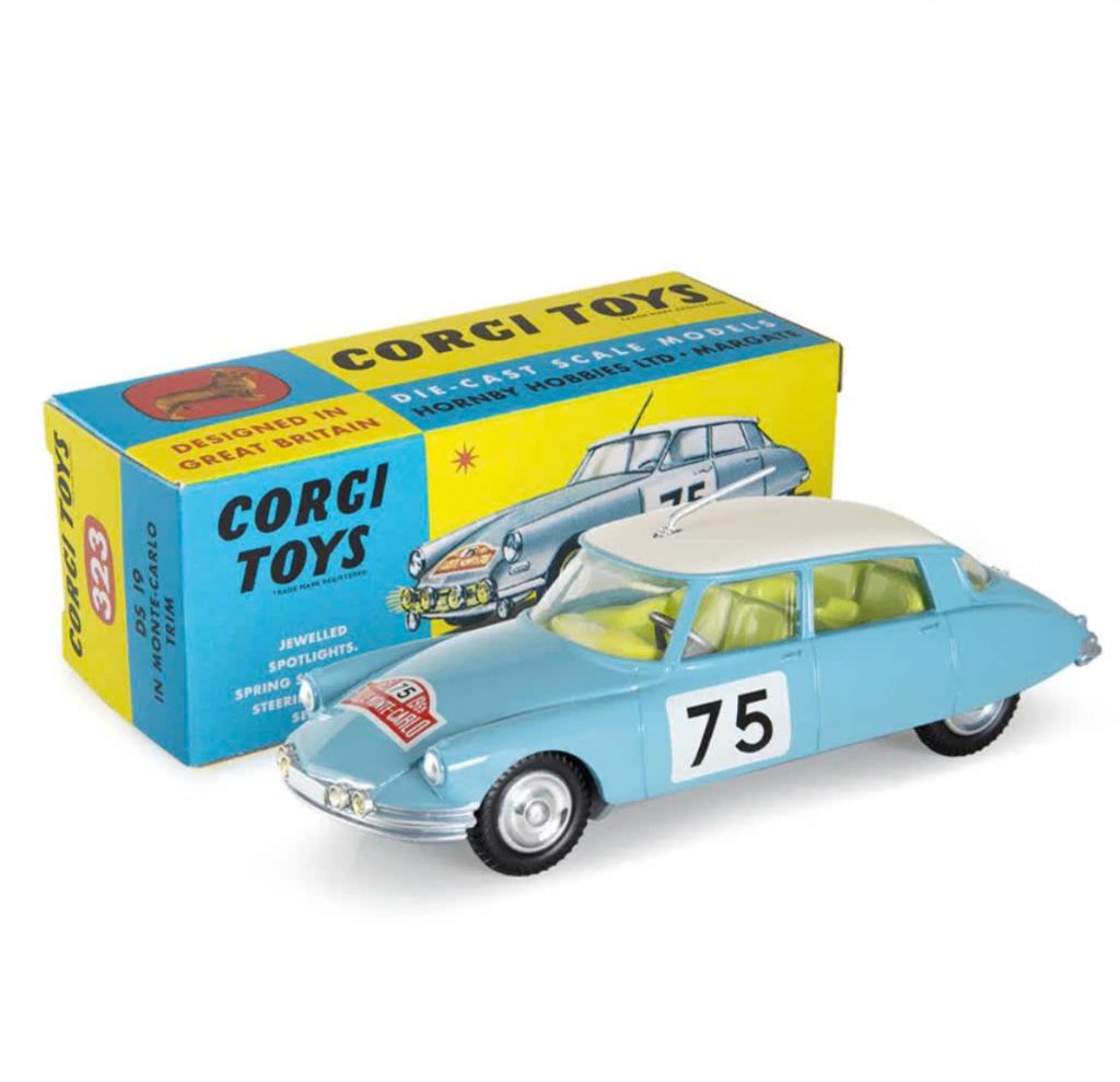 Citroen DS19 Monte Carlo Corgi - NEW schaal 1/43 ref. 323, Verzenden, Nieuw, Auto, Corgi
