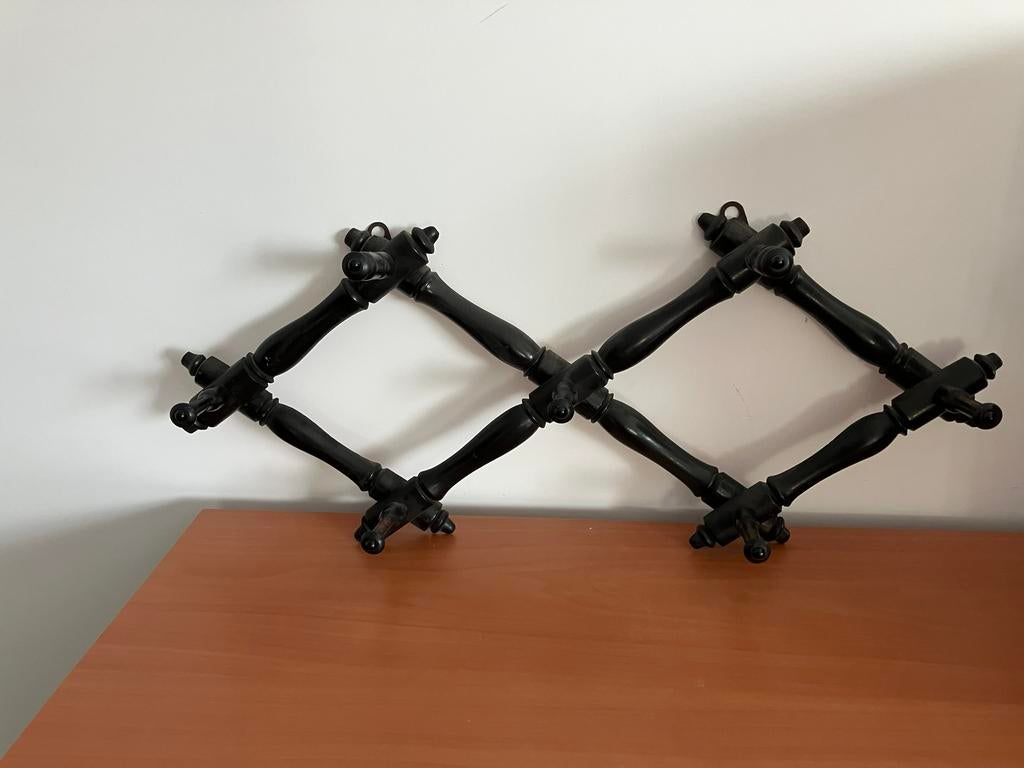 Vintage harmonica kapstok, Wandkapstok, Gebruikt, Ophalen of Verzenden, Minder dan 100 cm