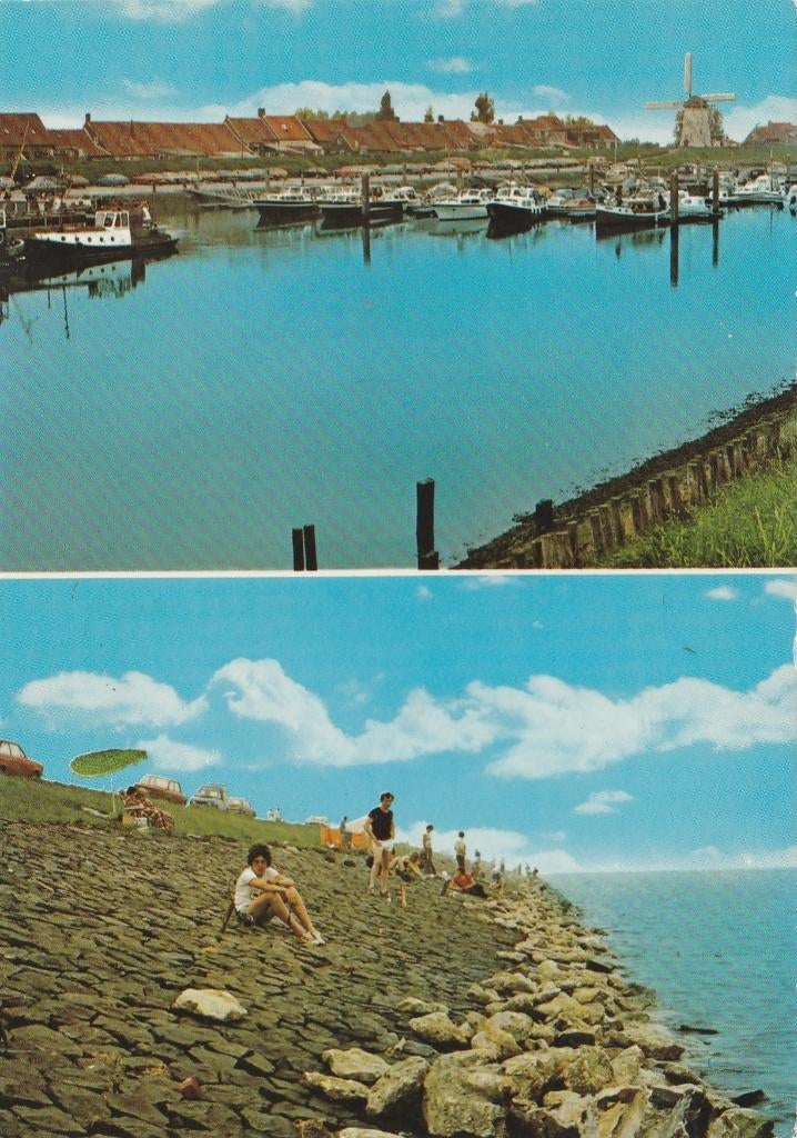 STAVENISSE Jachthaven en Dijk, Verzenden, 1980 tot heden, Gelopen, Zeeland